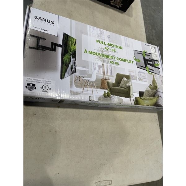 SANUS ELITE 42 IN TO 85 IN FULL MOTION WALL MOUNT