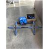 Image 1 : OVER DOOR PULL UP RACK AND ASSORTED DUMBELLS