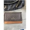 Image 2 : MICHAEL KORS SHOULDER BAG, NINE WEST PURSE AND BLACK LEATHER BACKPACK STYLE PURSE