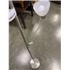 Image 2 : BRUSHED NICKEL FLOR LAMP WITH LREADING LIGHT