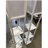 Image 3 : 2 WHITE FLOOR DISPLAY LAMPS