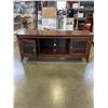 Image 1 : GLASS DOOR MEDIA CABINET