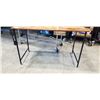 Image 2 : BROWN WOOD LOOK DESK UNIT
