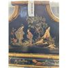 Image 2 : EASTERN GOLD AND BLACK WALL MIRROR, 37 INCH WIDE, 56 INCH TALL