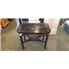 Image 1 : EASTERN GOLD GULT INLAY SIDE TABLE, IN GOOD ORIGINAL CONDITION