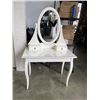 Image 2 : WHITE GLASS TOP IKEA VANITY