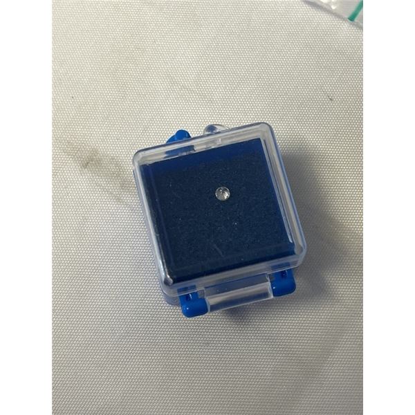 GENUINE BRILLIANT CUT DIAMOND (TESTED) APPROX 0.05 CT
