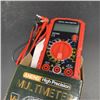 Image 3 : NEW 24 PIECE MULTIMETER TEST LEADS KIT AND NEW HIGH PRECISION MULTIMETER