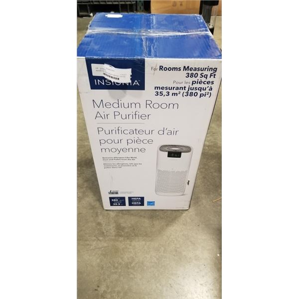 INSIGNIA MEDIUM ROOM AIR PURIFIER - TESTED WORKING