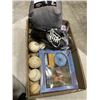 Image 1 : MICROFIBRE BED LINENS, HOCKEY SKATES, BASEBALL AND SOFTBALLS, COLLECTIBLE HOCKEY PINS ETC