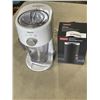 Image 1 : ICE SHAVER AND BODUM BISTRO ELECTRIC MILK FROTHER