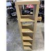 Image 1 : IKEA 6FT CUBICLE DISPLAY SHELF