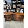 Image 1 : PAIR OF FRENCH PROVINCIAL NIGHT STANDS