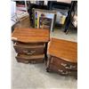 Image 2 : PAIR OF FRENCH PROVINCIAL NIGHT STANDS