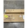 Image 1 : VIVO 42 INCH CLAMP ON OVERHEAD SHELF AND VIVO EXTRA TALL EXTRA WIDE MONITOR DESK MOUNT