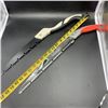 Image 2 : NEW PROFESSIONAL-GRADE HEAVY-DUTY LOGGING SAW AND NEW ALLOY STEEL FOLDING HAND SAW WITH SPINDLE LOCK