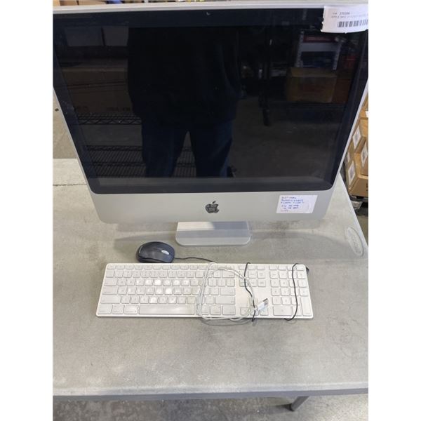 APPLE IMAC 21.5 INCH MODEL A1224, RESET AND READY TO USE WITH KEYBOARD AND MOUSE