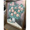 Image 2 : MCM FLORAL OIL ON CANVAS