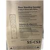 Image 2 : SONY SSC3S FLOOR STANDING SPEAKER - ONLINE RETURN, RETAIL $199