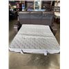 Image 1 : NATUZZI BROWN LEATHER HIDE A BED SOFA, GOOD CLEAN CONDITION