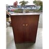 Image 1 : MCM 2 DOOR TEAK CABINET