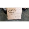 Image 1 : VIVO BLACK 2 IN 1 ERGONOMIC FOOTREST AND STOOL