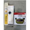 Image 1 : STAINLES LUNCHBOX AND TWO WATER BOTTLES