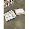 Image 1 : 6 NEW 2PACK SOFT MAGNETIC FRIDGE CALENDAR SETS WITH MARKERS