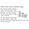 Image 21 : PRIDE WHEELCHAIR/ELECTRIC SCOOTER FOLDABLE RAMP - ALUMINUM! EASE TO CARRY