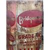 Image 3 : ANTIQUE METAL BRIDGEMAN MILK SIGN - HUGE! FROM MINOT, ND