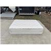 Image 1 : QUEEN SIZED COMFORT KING MATTRESS AND BOXSPRING - CLEAN