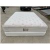 Image 3 : QUEEN SIZED COMFORT KING MATTRESS AND BOXSPRING - CLEAN