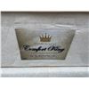 Image 4 : QUEEN SIZED COMFORT KING MATTRESS AND BOXSPRING - CLEAN