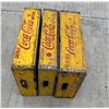 Image 2 : ANTIQUE COCA-COLA BOTTLE CRATES, LOT OF THREE