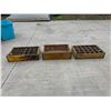 Image 3 : ANTIQUE COCA-COLA BOTTLE CRATES, LOT OF THREE