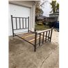 Image 13 : ANTIQUE METAL BED - FULL SIZED