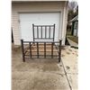 Image 1 : ANTIQUE METAL BED - FULL SIZED