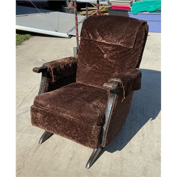 CRUSHED VELVET ROCKER