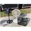 Image 1 : FANS, LOT OF THREE