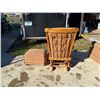 Image 4 : GLIDER ROCKER (MATCHES ARMCHAIRS IN LOT 26!)