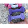 Image 4 : HAND WEIGHTS, LOT OF 4 PAIR (LOT OF 8)