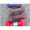 Image 5 : HAND WEIGHTS, LOT OF 4 PAIR (LOT OF 8)