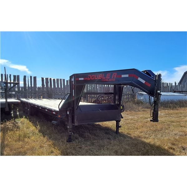 2020 30' Double A Gooseneck Flatdeck Trailer