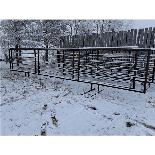 2x Bid Price, 24ft Standing Panels