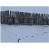 Image 2 : 2x bid price 30 ft Free Standing Windbreak Panels, with removable boards/ Slats, 15 ft wide base