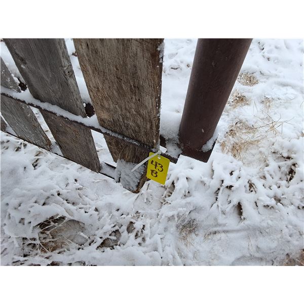 2x bid price 30 ft Free Standing Windbreak Panels, with removable boards/ Slats, 15 ft wide base