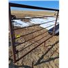 Image 2 : 24' x 5.5' Steel Corral Panel w/Trough Space