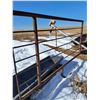 Image 3 : 24' x 5.5' Steel Corral Panel w/Trough Space