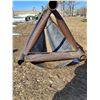 Image 4 : 28' x 2' Steel Framed Feed Trough