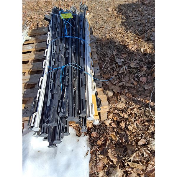 (50) Step-On Electric Fence Posts
